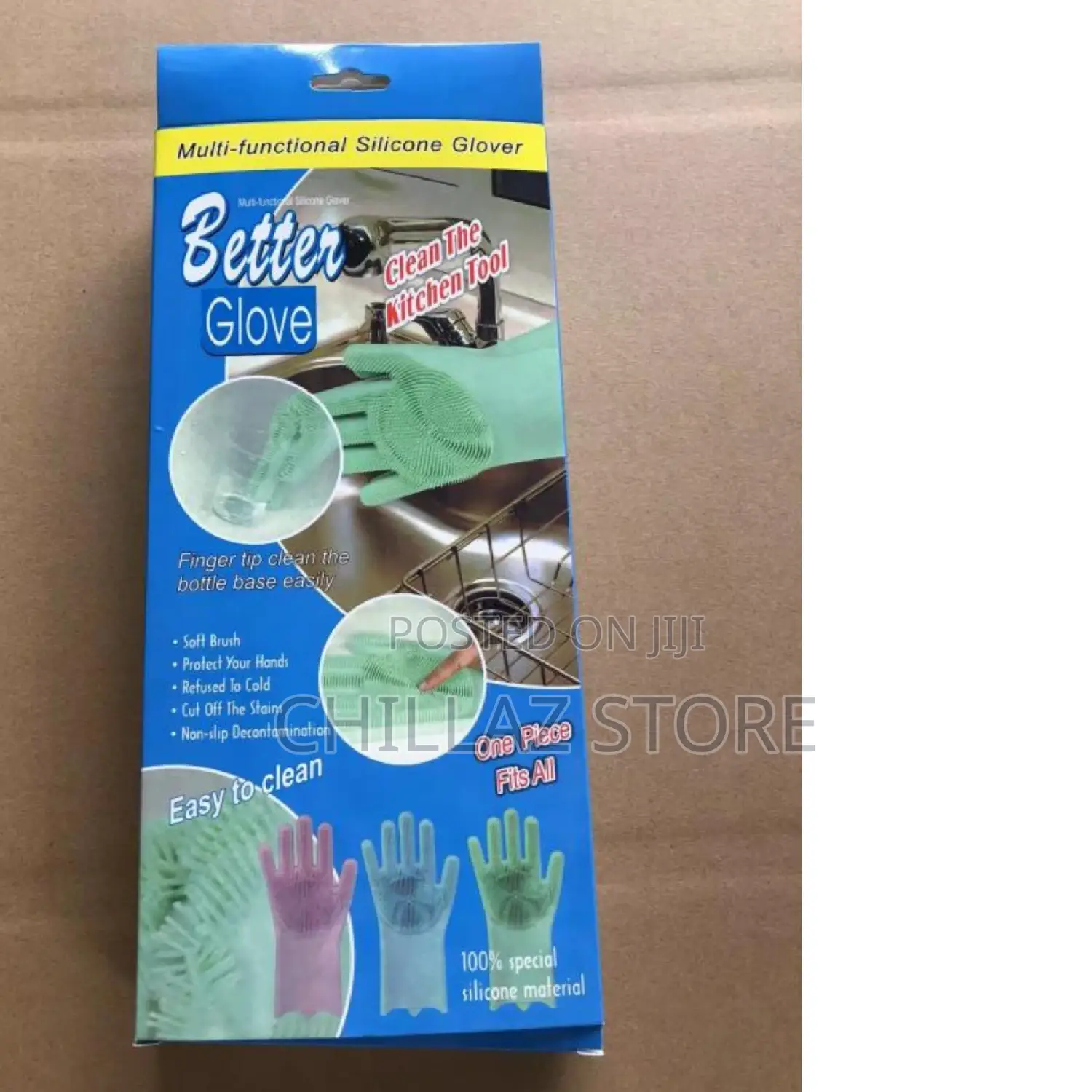 1 Pair Kitchen Cleaning Gloves.