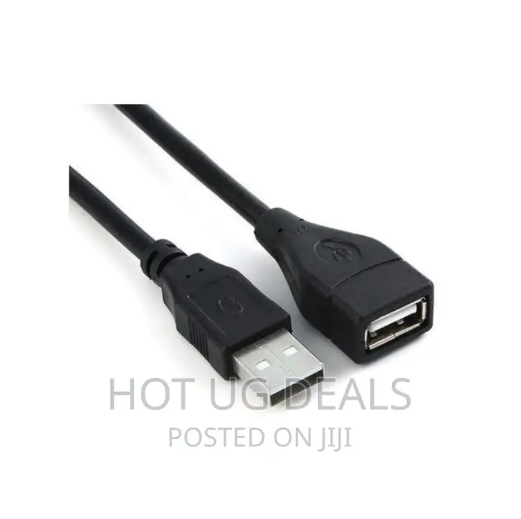 1.5m USB Extension Cable 2.0 - Black