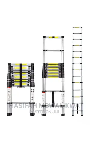Aluminium Telescopic Extension Ladder 13 Steps- (3.8m)