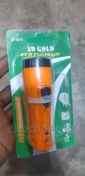 Mini Led Torch Light Rechargeable With Money Check