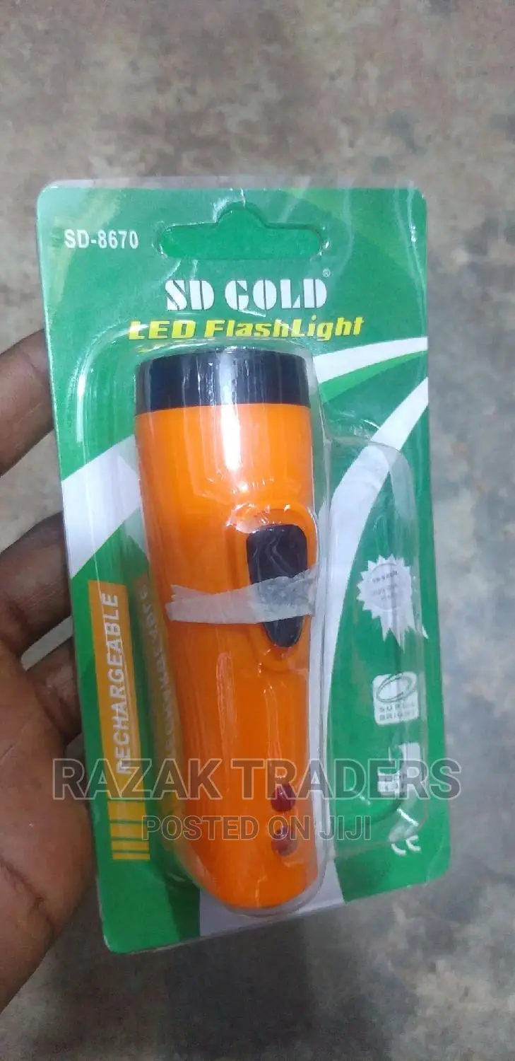 Mini Led Torch Light Rechargeable With Money Check