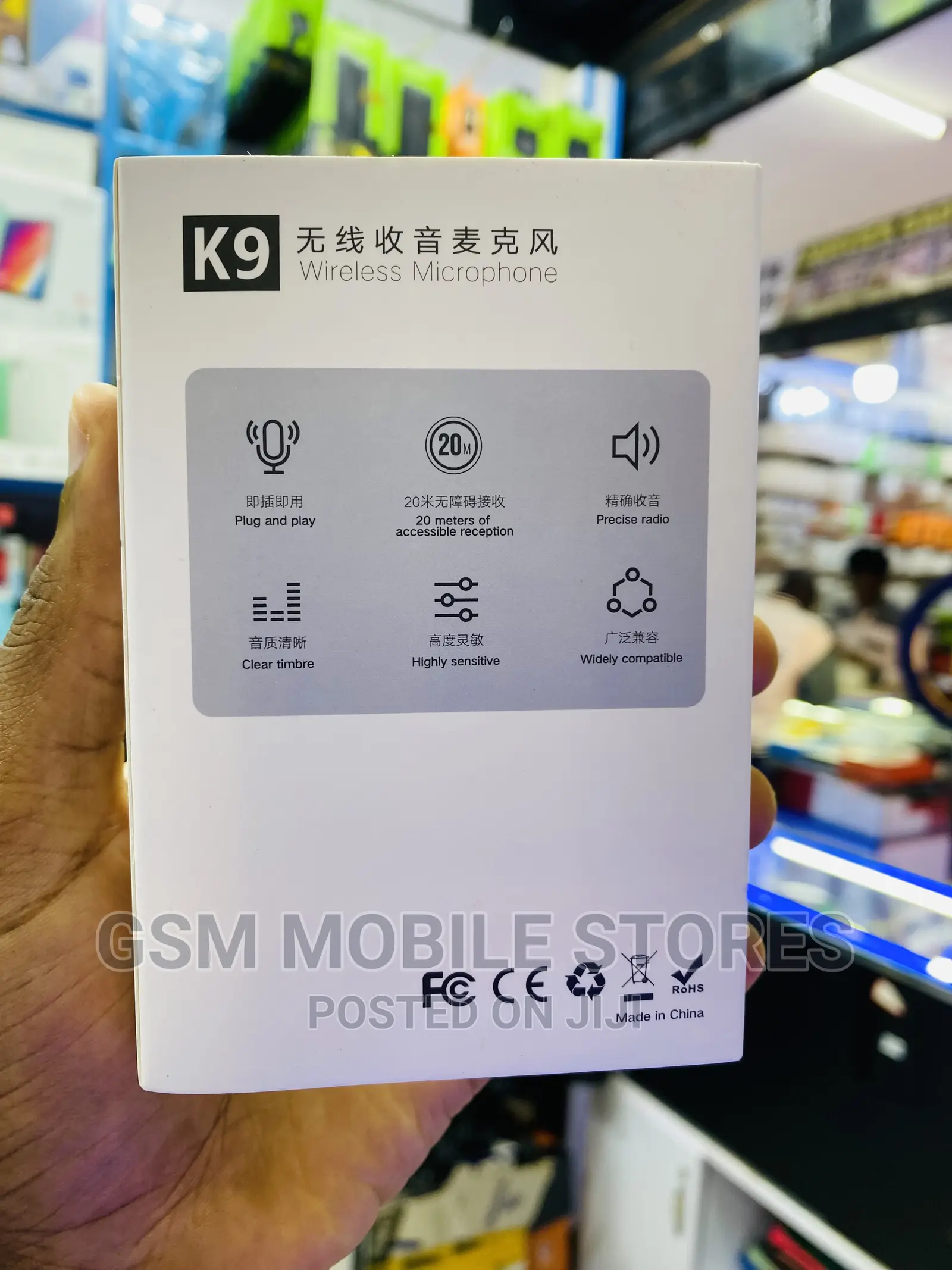 Wireless Microphones Support iPhone Android ‘Noise Reduction