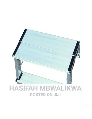 6 Steps Household Aluminium Folding Step Ladder