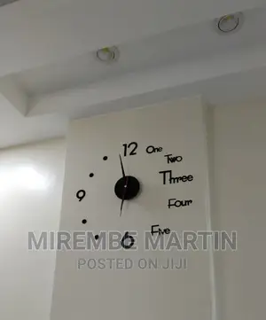 3d Wall Mounted O'Clock