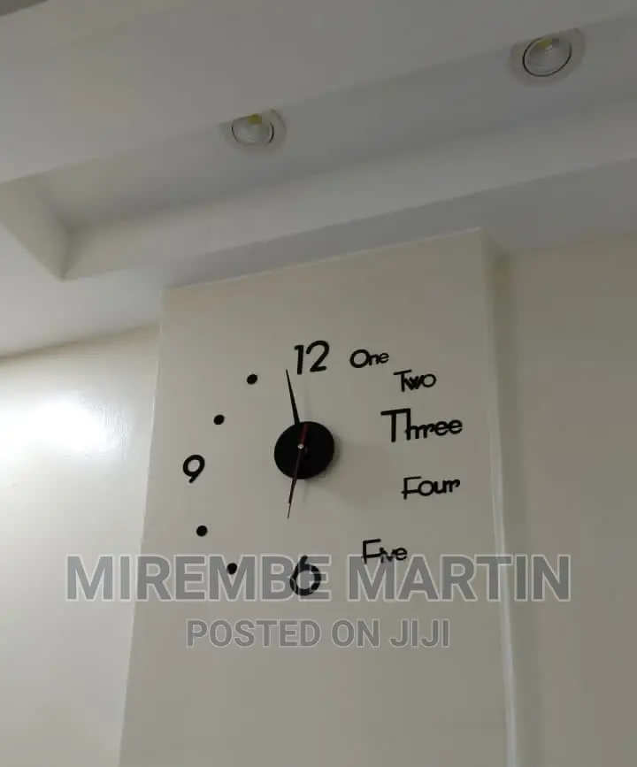 3d Wall Mounted O'Clock