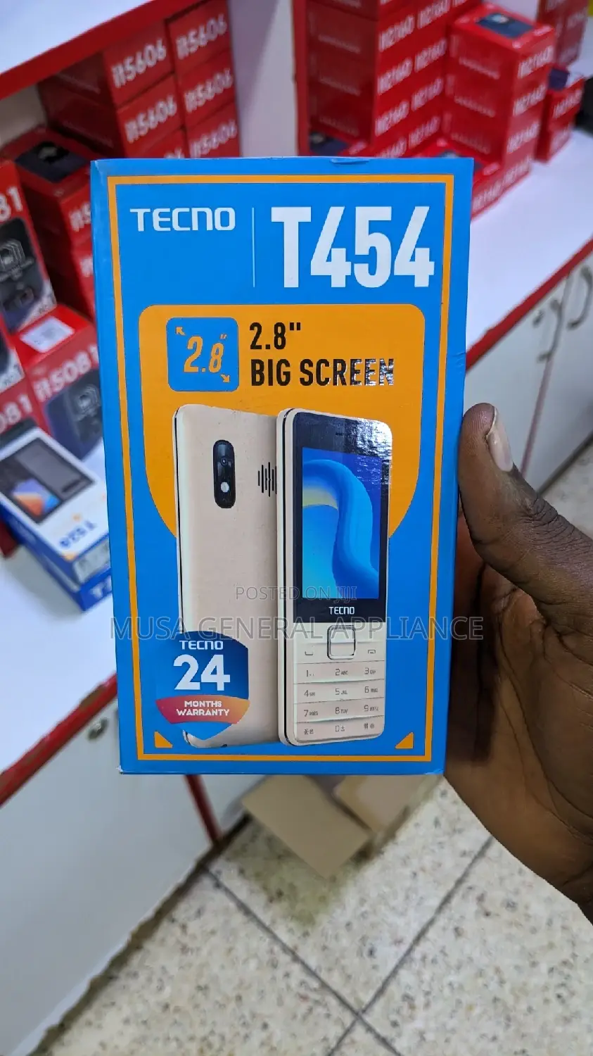 New Tecno T454 Black