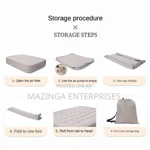 Automatic Inflatable Bed/Mattres With Built-in Electric Pump