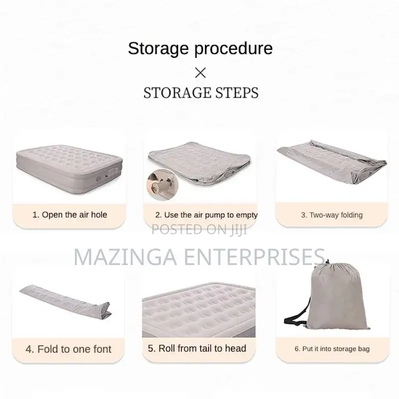 Automatic Inflatable Bed/Mattres With Built-in Electric Pump