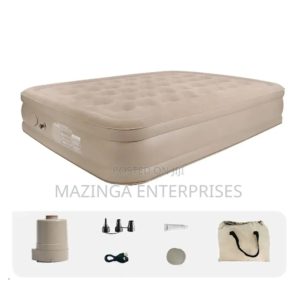 Automatic Inflatable Bed/Mattres With Built-in Electric Pump
