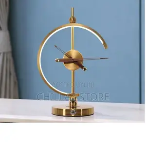 Stylish Bedside Lamp With Wireless Charging Base .