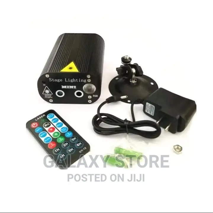 Double Hole Laser Stage Light Remote Control Stage Light