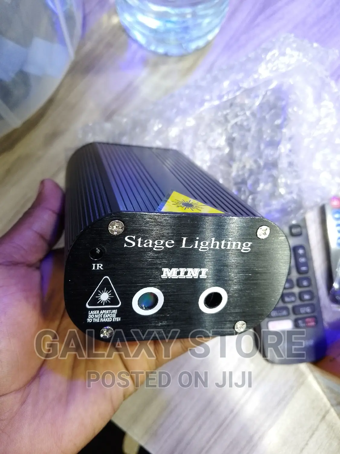 Double Hole Laser Stage Light Remote Control Stage Light