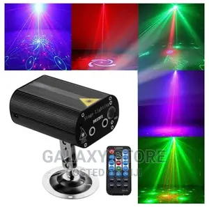 Double Hole Laser Stage Light Remote Control Stage Light