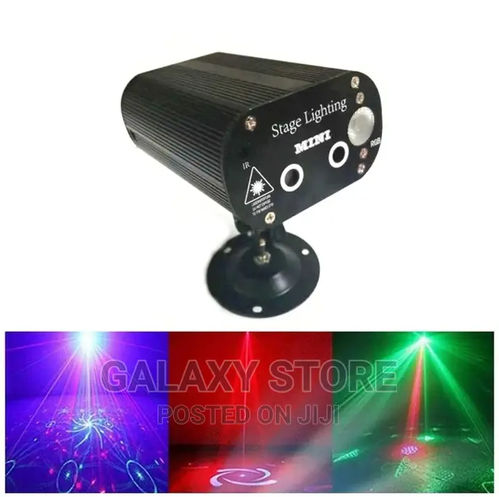 Double Hole Laser Stage Light Remote Control Stage Light