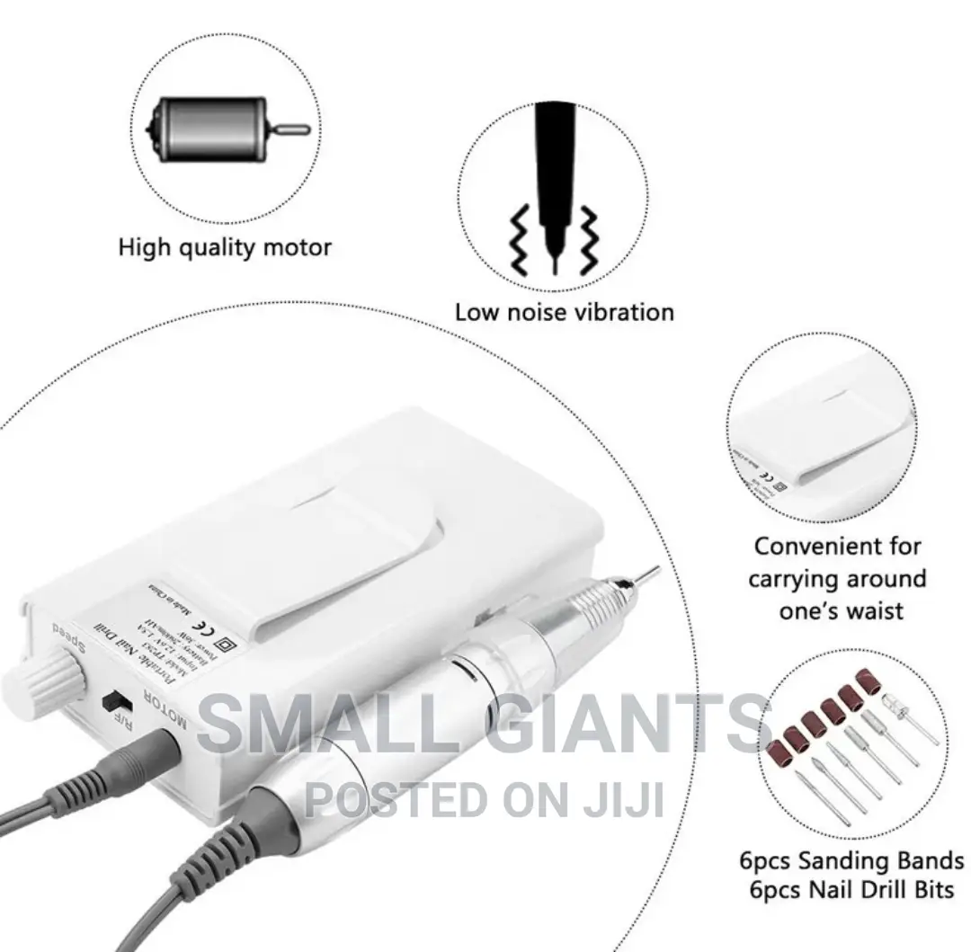 Rechargeable Portable Nail Drill