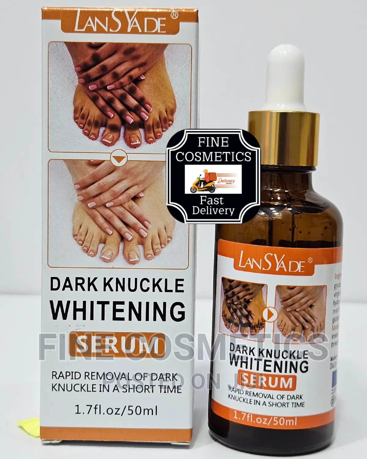 Dark Knuckle Whitening Serum by LANSUADE