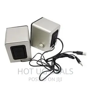 Original USB Speakers for Laptops Desktops -Silver