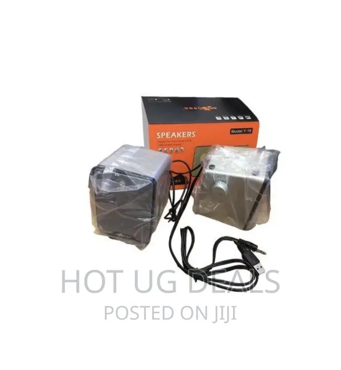 Original USB Speakers for Laptops Desktops -Silver