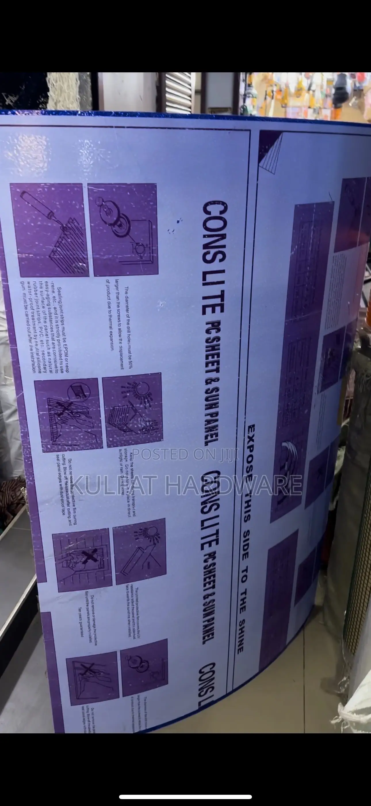 Polycarbonate Sun Embossed Sheet