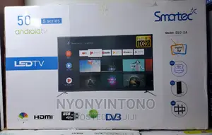 50" Smartec Smart Android Frameless Tv With Free to Air