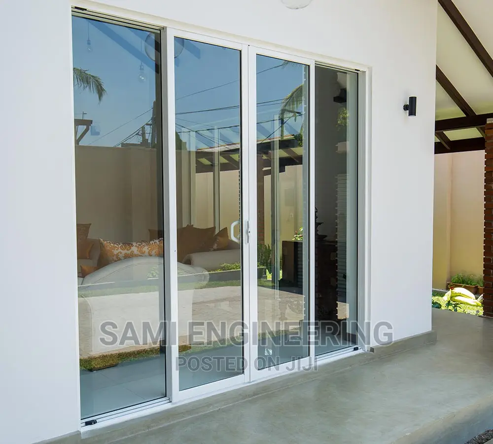 Aluminum Full Glass Sliding Door