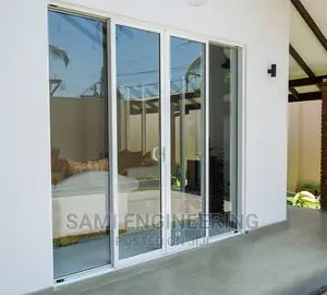 Aluminum Full Glass Sliding Door