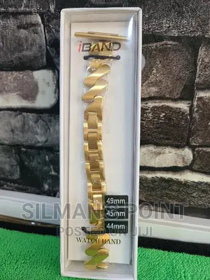 Gold Metal Ladies Strap for Apple Watch