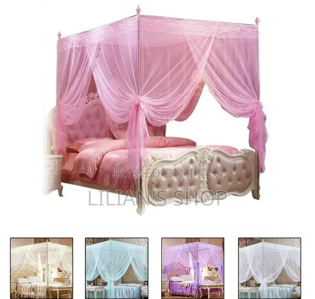 King Size 4 Stand Mosquito Net