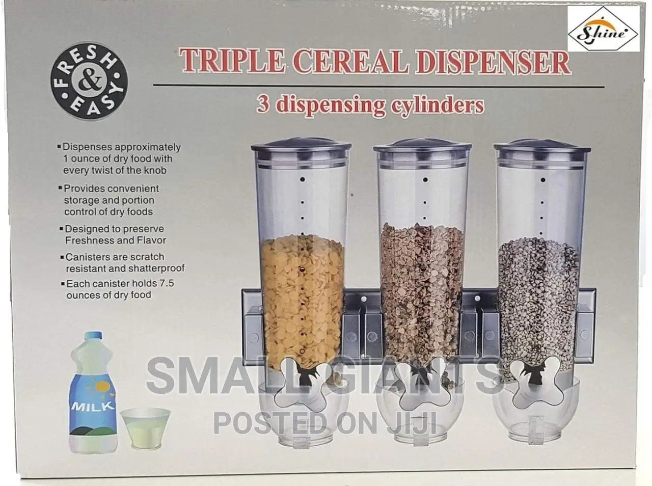 Triple Cereal Dispenser
