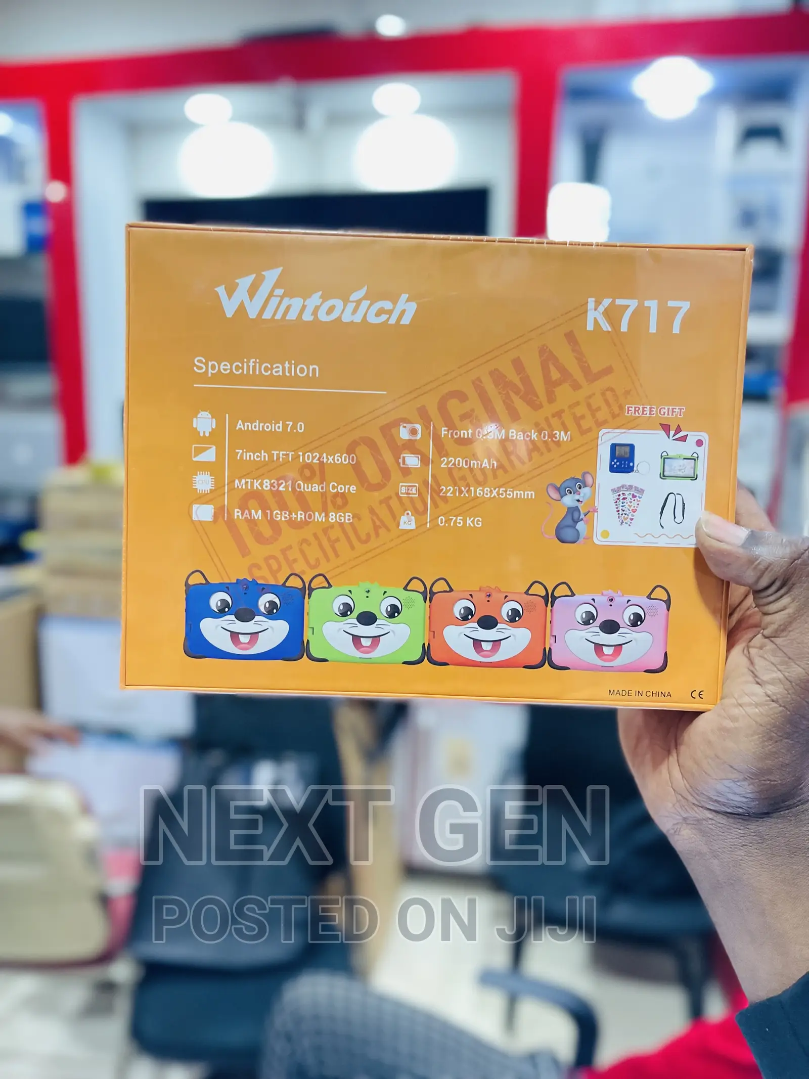 New Wintouch K717 8 GB Blue