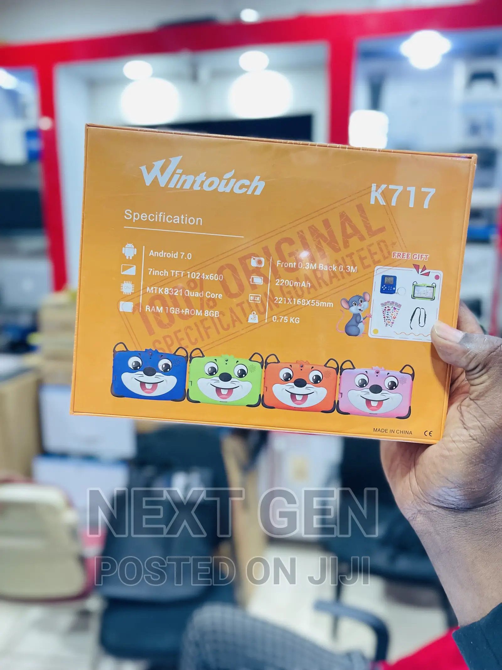New Wintouch K717 8 GB Blue