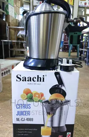 Citrus Juicer NL-CJ-4069-ST With Stainless Steel Body-Silver