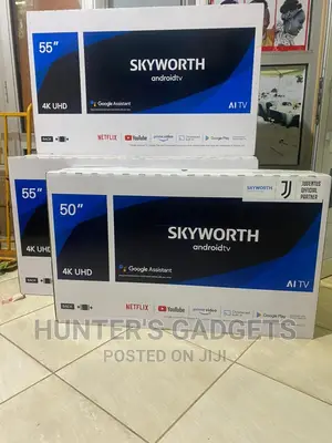 Skyworth 50 Inch Is at 1.3m 55 Inch at 1.7m 65inch at 3.4m