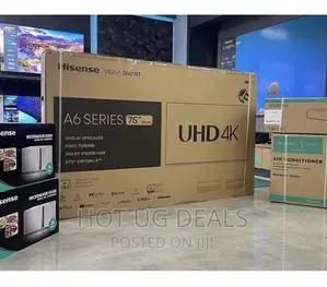 Hisense 75 Inch Ultra Hd Smart Digital Tv - Black
