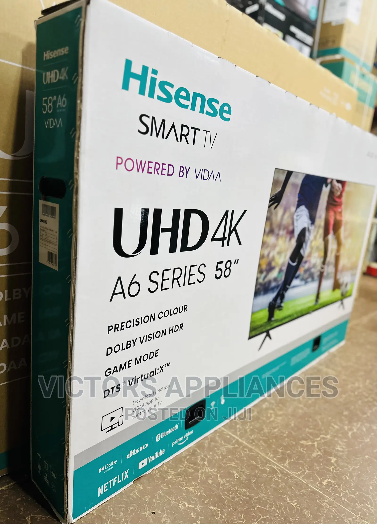 Hisense 58inches Smart Tv