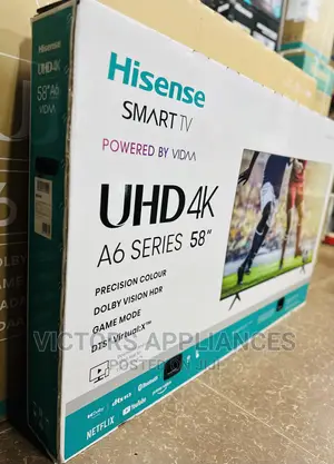 Hisense 58inches Smart Tv