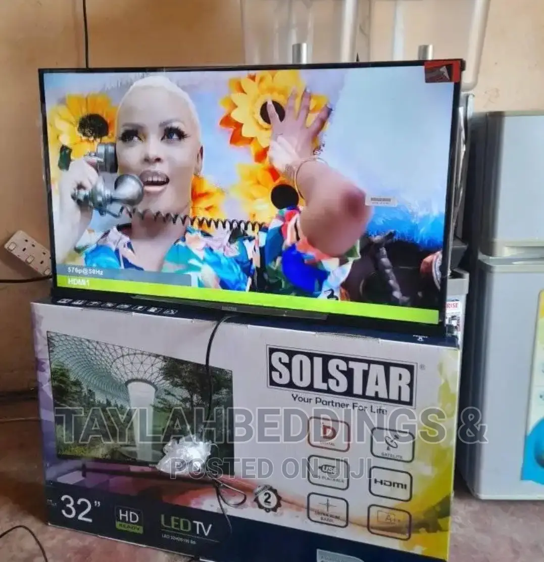 SOLSTAR 32 Inch Digital TV With Inbuilt Free to Air Decoder