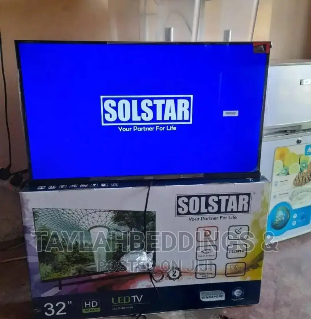 SOLSTAR 32 Inch Digital TV With Inbuilt Free to Air Decoder