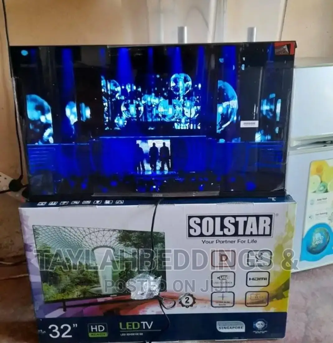 SOLSTAR 32 Inch Digital TV With Inbuilt Free to Air Decoder