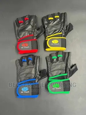 Gym Gloves Hi Touch With Wrist Wrap