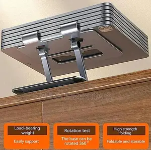 360° Rotary Lift Tablet Folding Laptop Stand