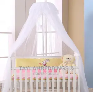 Baby Cot Mosquito Net With Stainless Steel Stand