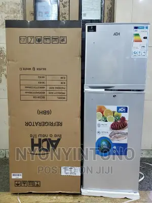 168 Liters Adh Double Door Fridge With 2years Warranty