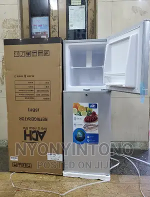 Adh Double Door Refrigerator 168liters With 2years Warranty