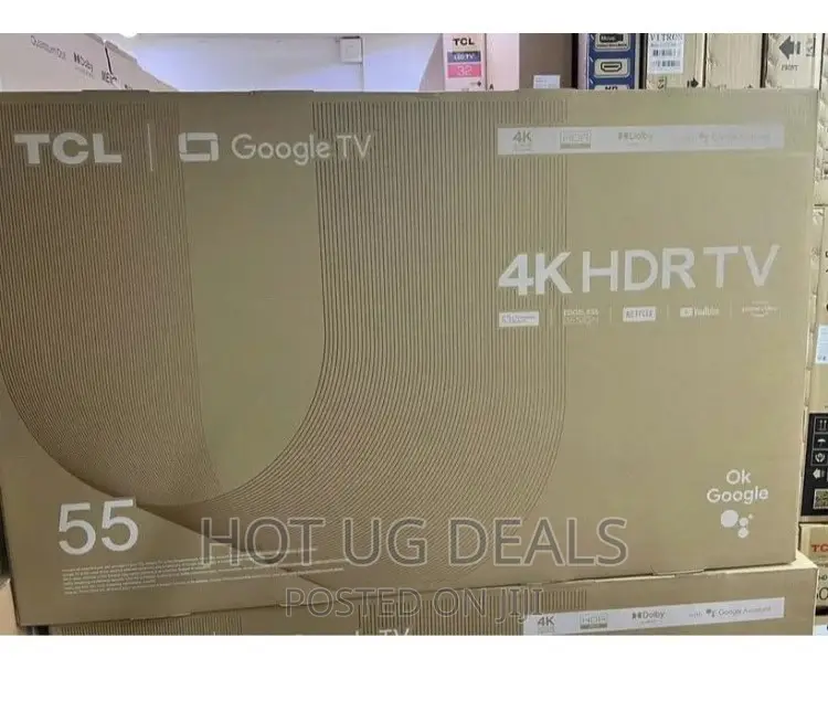 Tcl 55-inch Uhd Hdr Led Smart Android Tv - Grey