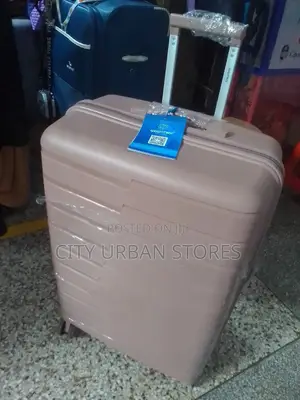 Good Partner Plastic Rubber Suitcase