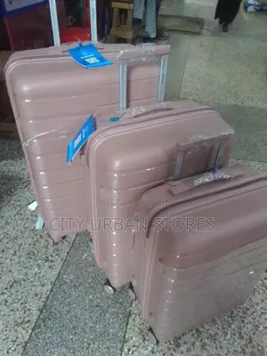 Good Partner Plastic Rubber Suitcase