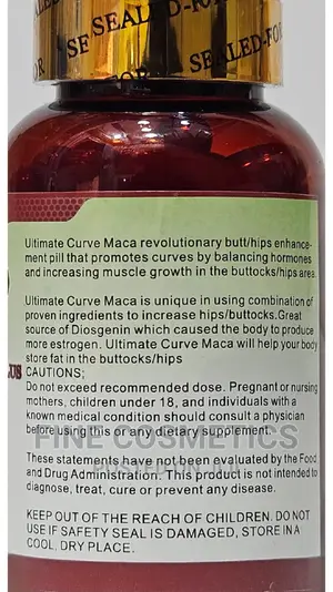 Ultimate Curve Maca Hip and Buttocks Enlargement 60capsules