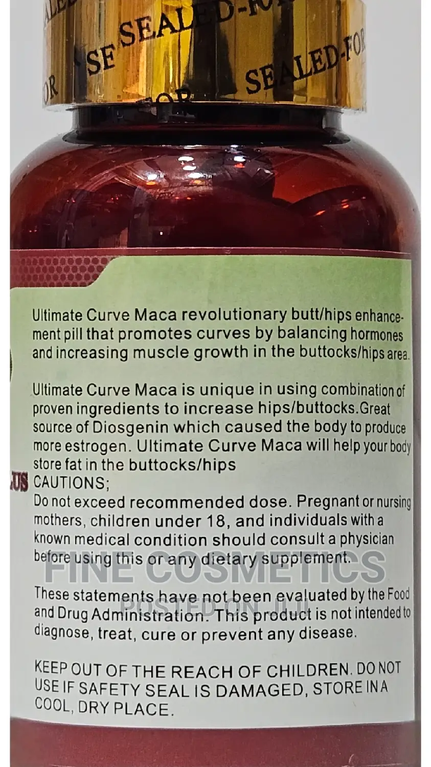 Ultimate Curve Maca Hip and Buttocks Enlargement 60capsules