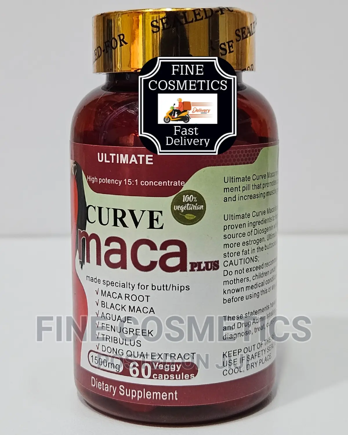 Ultimate Curve Maca Hip and Buttocks Enlargement 60capsules